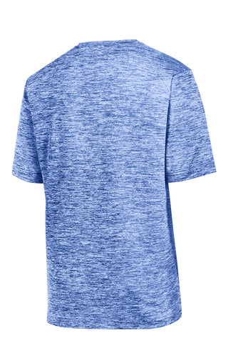 Sport-Tek Youth PosiCharge Electric Heather Tee (True Royal Electric)