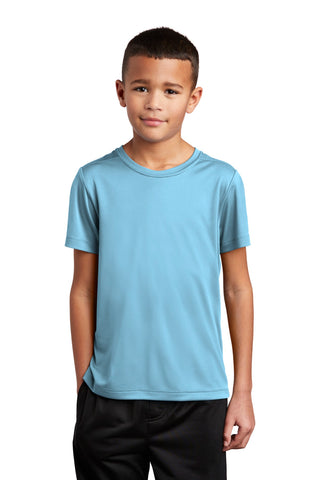 Sport-Tek Youth Posi-UV Pro Tee (Light Blue)