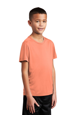 Sport-Tek Youth Posi-UV Pro Tee (Soft Coral)