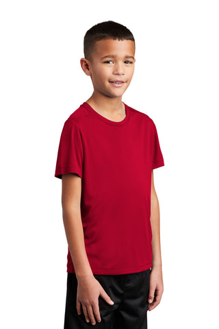 Sport-Tek Youth Posi-UV Pro Tee (True Red)