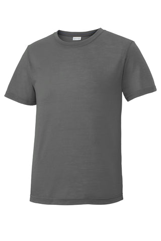 Sport-Tek Youth PosiCharge Competitor Cotton Touch Tee (Dark Smoke Grey)