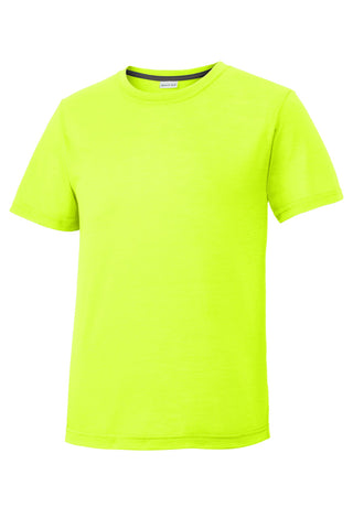Sport-Tek Youth PosiCharge Competitor Cotton Touch Tee (Neon Yellow)