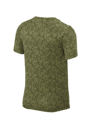 Sport-Tek Youth Digi Camo Tee (Olive Drab Green)