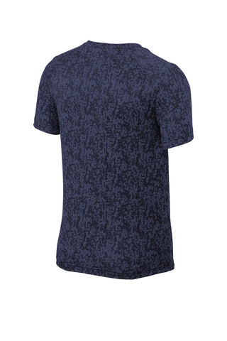 Sport-Tek Youth Digi Camo Tee (True Navy)