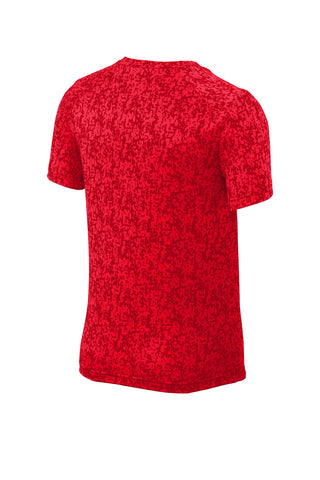 Sport-Tek Youth Digi Camo Tee (True Red)