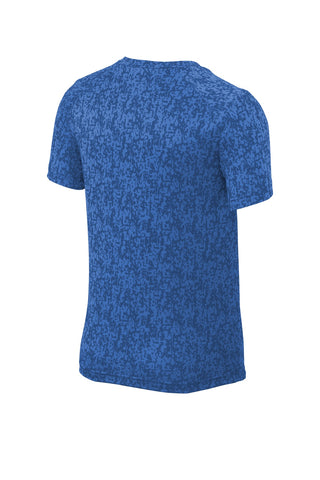 Sport-Tek Youth Digi Camo Tee (True Royal)