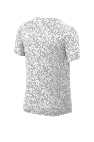 Sport-Tek Youth Digi Camo Tee (White)