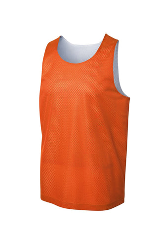 Sport-Tek Youth PosiCharge Classic Mesh Reversible Tank (Deep Orange)