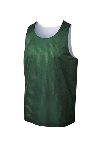 Sport-Tek Youth PosiCharge Classic Mesh Reversible Tank (Forest Green)