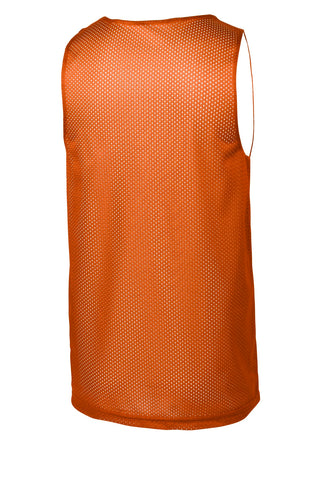 Sport-Tek Youth PosiCharge Classic Mesh Reversible Tank (Deep Orange)