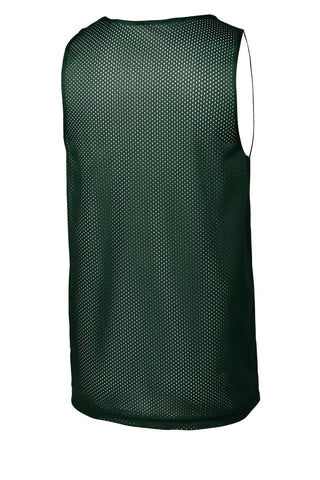 Sport-Tek Youth PosiCharge Classic Mesh Reversible Tank (Forest Green)