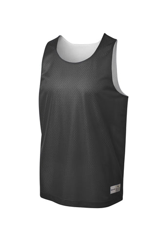 Sport-Tek Youth PosiCharge Classic Mesh Reversible Tank (Iron Grey/ White)