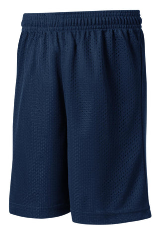 Sport-Tek Youth PosiCharge Classic Mesh Short (True Navy)