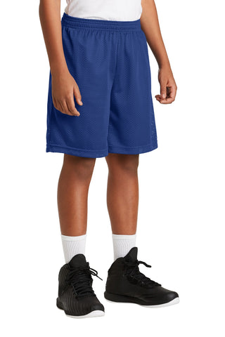 Sport-Tek Youth PosiCharge Classic Mesh Short (True Royal)