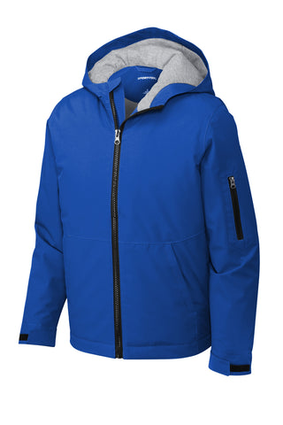 Sport-Tek Youth Waterproof Insulated Jacket (True Royal)