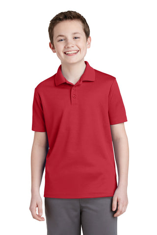 Sport-Tek Youth PosiCharge RacerMesh Polo (True Red)