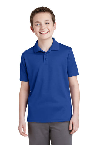 Sport-Tek Youth PosiCharge RacerMesh Polo (True Royal)