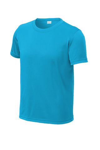 Sport-Tek Youth PosiCharge Re-Compete Tee (Atomic Blue)