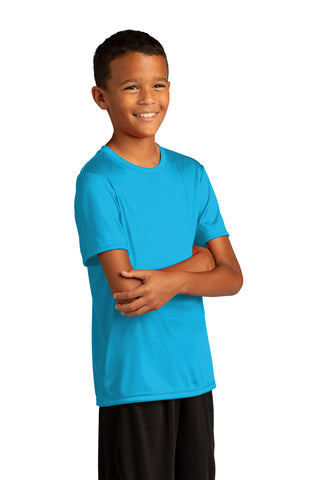 Sport-Tek Youth PosiCharge Re-Compete Tee (Atomic Blue)