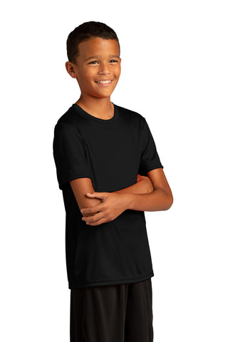 Sport-Tek Youth PosiCharge Re-Compete Tee (Black)