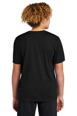 Sport-Tek Youth PosiCharge Re-Compete Tee (Black)