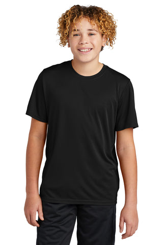 Sport-Tek Youth PosiCharge Re-Compete Tee (Black)