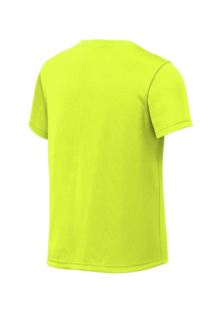 Sport-Tek Youth PosiCharge Re-Compete Tee (Neon Yellow)