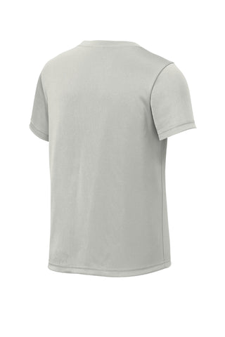 Sport-Tek Youth PosiCharge Re-Compete Tee (Silver)