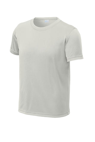 Sport-Tek Youth PosiCharge Re-Compete Tee (Silver)