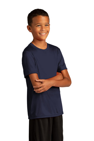 Sport-Tek Youth PosiCharge Re-Compete Tee (True Navy)