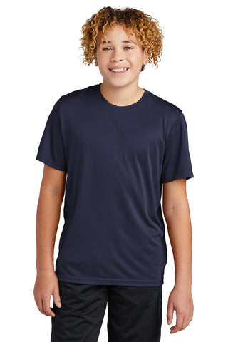 Sport-Tek Youth PosiCharge Re-Compete Tee (True Navy)