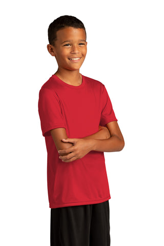 Sport-Tek Youth PosiCharge Re-Compete Tee (True Red)