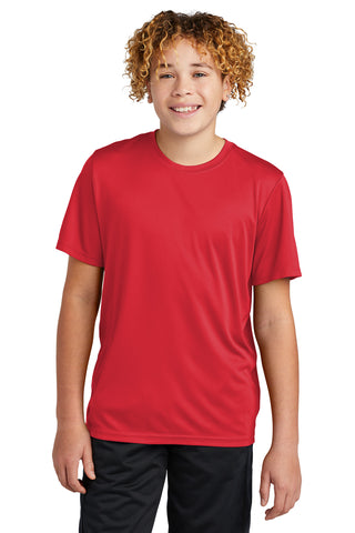 Sport-Tek Youth PosiCharge Re-Compete Tee (True Red)