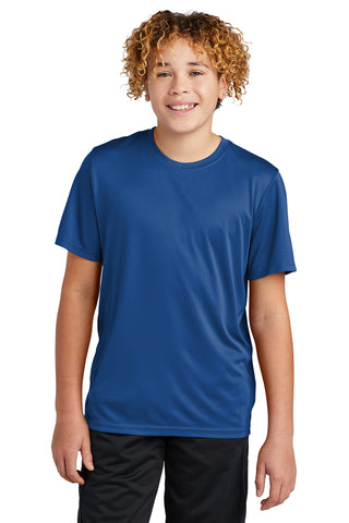 Sport-Tek Youth PosiCharge Re-Compete Tee (True Royal)