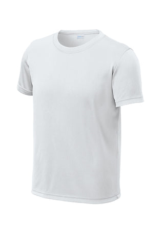 Sport-Tek Youth PosiCharge Re-Compete Tee (White)