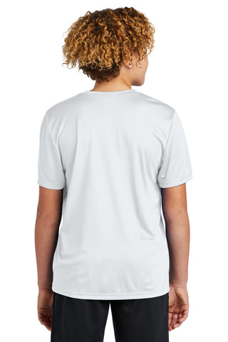 Sport-Tek Youth PosiCharge Re-Compete Tee (White)