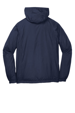 Sport-Tek Youth Hooded Raglan Jacket (True Navy)