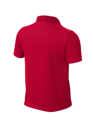 Sport-Tek Youth UV Micropique Polo (Deep Red)