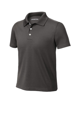 Sport-Tek Youth UV Micropique Polo (Graphite)