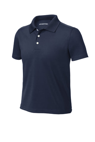 Sport-Tek Youth UV Micropique Polo (True Navy)