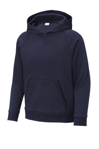 Sport-Tek Youth Drive Fleece Pullover Hoodie (True Navy)