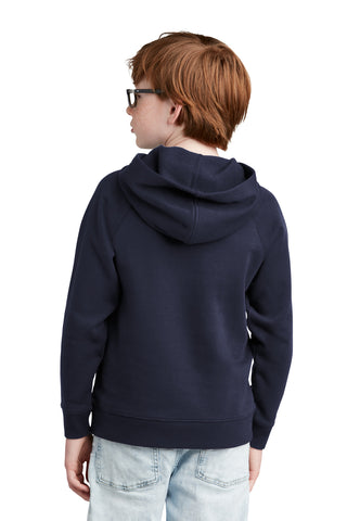 Sport-Tek Youth Drive Fleece Pullover Hoodie (True Navy)