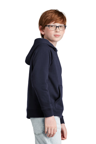 Sport-Tek Youth Drive Fleece Pullover Hoodie (True Navy)