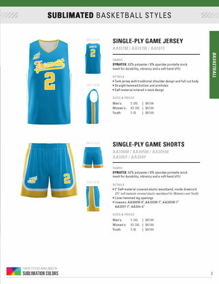 Printwear - A4 Basketball Catalog