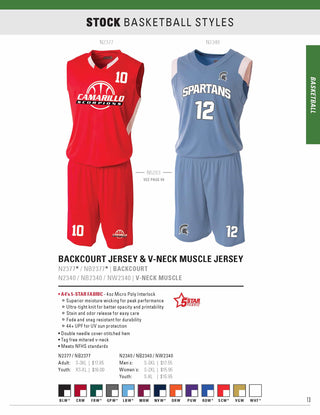 Printwear - A4 Basketball Catalog