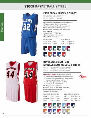 Printwear - A4 Basketball Catalog