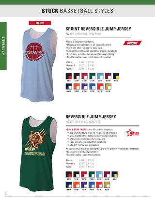 Printwear - A4 Basketball Catalog