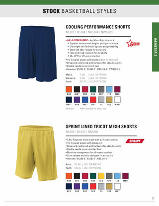 Printwear - A4 Basketball Catalog