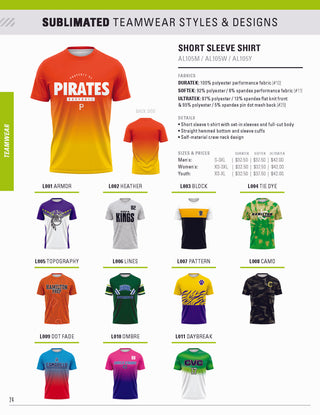 Printwear - A4 Basketball Catalog