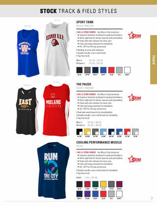 Printwear - A4 Track & Field Catalog